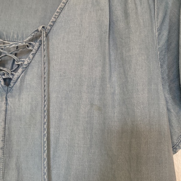 Denim-look Lycocell Top - Picture 6 of 6